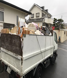 福岡市南区で引っ越し後の不用品回収依頼を受付しました