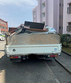 福岡市早良区田村で一軒家の倉庫の回収作業を行いました