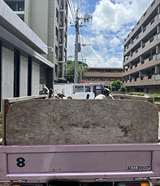 福岡市東区香椎照葉で、リフォーム前の不用品回収をしました