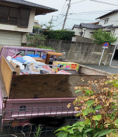 福岡市博多区上牟田で、20代女性のご自宅を片付ける作業を行いました