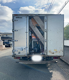 福岡市早良区飯倉で、リフォーム会社からご紹介いただいた物件の、不用品の片付けと回収を行いました