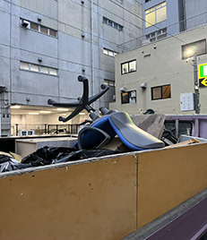 福岡市東区雁の巣で、一軒家のリフォーム後に残された不用品や粗大ゴミの回収作業を行いました