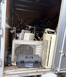 福岡市西区橋本にて、引越しと不用品回収を同時に実施いたしました