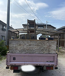 福岡市中央区御所ケ谷にて、飲食店の不用品回収と原状回復工事の見積りを行いました