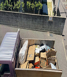 福岡市中央区那の津にお住まいの40代女性のお宅で、不用品回収の見積りを行いました