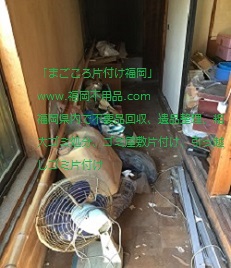 福岡市東区筥松で不用品回収の「家電製品のみ10点以内3000円コース」のご注文をいただきました
