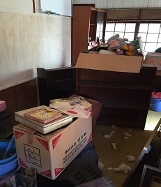 糟屋郡志免町王子の一戸建ての片付けをし、不用品回収、粗大ゴミ処分の見積をしました