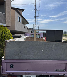 福岡市西区生の松原で不用品回収と引越し作業を行いました